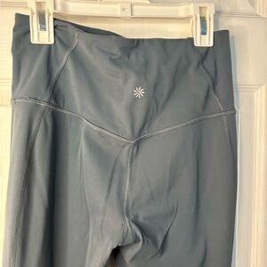 Athleta Slate Gray High-Waist Performance Leggings